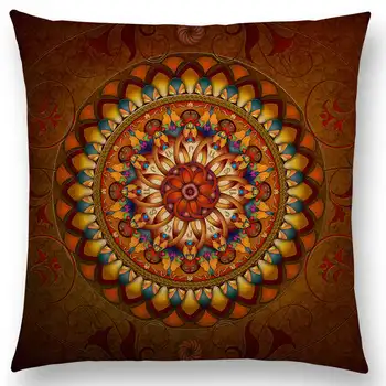 Biblia Mandala Orientul Mijlociu Armenia India Orientală Fericire Sun Moon Ararat Flori Arabesque Frumos Față De Pernă Canapea Pernă