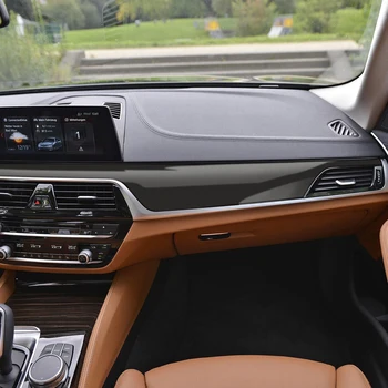 5D Carbon Vinil Interior Consola Centrală Panoul de Viteze Kit Decor de Protecție Autocolant Auto și Decal pentru BMW seria 5 G30 G31