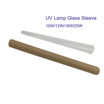 Înlocuirea Clar Cuarț Maneca Pentru Sterilizator UV Tub de Sticlă Diametru Exterior 23 mm Lungime 240mm 300mm 355mm 575mm