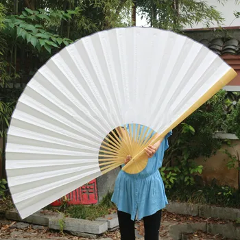 Montare Pe Perete Pânză Decorative Ventilator Supradimensionat Clasice Gol Xuan Hârtie Decor Fan Mare Camera De Zi Mobilier Decorativ