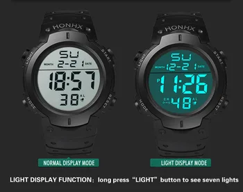 Digital Bărbați Ceasuri Sport Led Digital Dual Circulație Electronică Ceas Barbati Timer Montre Homme 2019 Reloj Hombre Relogio Masculino