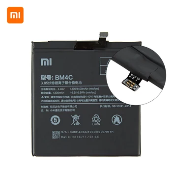 Xiao km Orginal BM4C 4400mAh Baterie Pentru Xiaomi Mi se Amestecă BM4C de Înaltă Calitate Telefon Înlocuire Baterii
