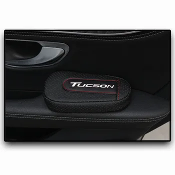 Styling auto Pentru Hyundai Tucson din Piele Moale Pernă Picior Genunchi Pad Cotiera Seat pad Susține Scaun Auto Accesorii