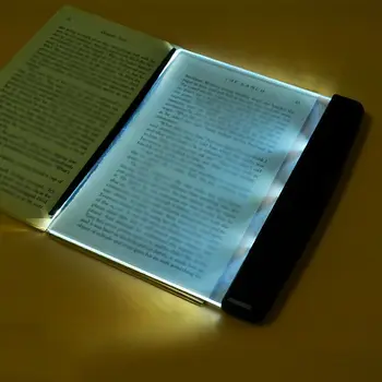 Creative LED Lumină de Carte de Lectură Placă Plană Portabil Lumina de Noapte de Călătorie Mașină Panoul de Birou Led-uri Lampa Citit Lampa Acasă Interior Dormitor Copil