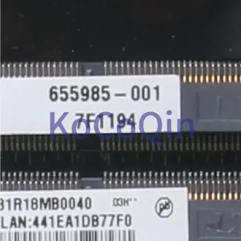 KoCoQin Laptop Placa de baza Pentru HP Pavilion G4 G6 G7 Core I3-370 MM Placa de baza 655985-001 DAR18DMB6D0 N12P-GV-S-A1 HM55 DDR3