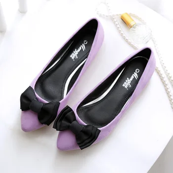 De înaltă Calitate Turma Femei Apartamente de Balet, Pantofi de Modă Plus Dimensiune Femei Petrecerea de Nunta Slip-on Pantofi Casual Brand de Lux Doamnelor Pantofi