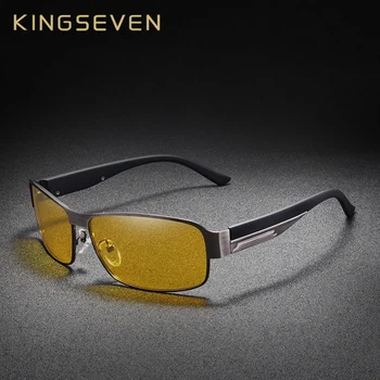 KINGSEVEN Noapte Viziune Ochelari de Design de Brand Polarizat ochelari de Soare Femei Bărbați de Conducere Anti-Orbire Ochelari