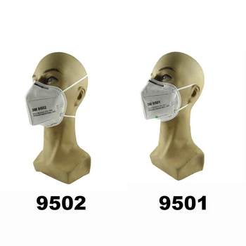 KN95 3M 9501 9502 Masca 50Pcs Reutilizabile Masti de Fata Cutie de Original Adult Masca de Susținere Respiratorie 3M KN95 Mascarilla În Stoc 9502