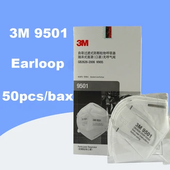 KN95 3M 9501 9502 Masca 50Pcs Reutilizabile Masti de Fata Cutie de Original Adult Masca de Susținere Respiratorie 3M KN95 Mascarilla În Stoc 9502