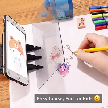 Ușor de Vopsea Schiță asistent Pictura Suport instrumente de Desen pentru Copii