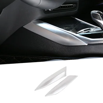 Fibra de Carbon de Culoare Mașină Centrală de Control pentru schimbarea vitezelor Ambele Benzi Laterale Decor Capac Ornamental Pentru BMW Seria 3 G20 G28 2020