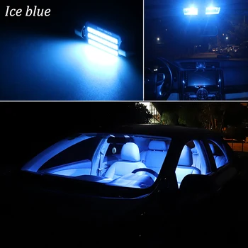 13Pcs Canbus LED Alb Lumina de Interior Kit Pentru 2004-VW Caddy 3 MK3 LED Interior Hartă Dom Portbagaj de Înmatriculare Kit de Lumina