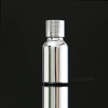 Ulei esential de Sticla 5 10 15 20 30 ml 50 ML Capac Gol Cosmetice Toner Ser Ambalare Recipient de Sticlă de Argint Dropper Sticle