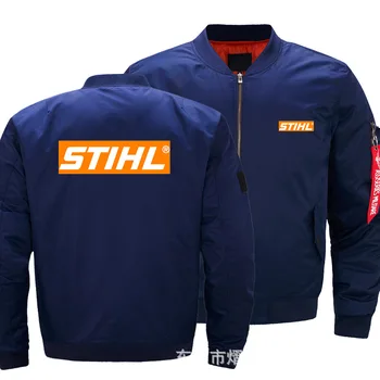 2020 NOU Mens Cald STIHL Zbura jacheta Pilot Auto Logo-ul de Imprimare Tricou Hip Hop de Îmbrăcăminte de sex Masculin sacou