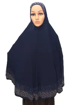 Rugăciunea Islamică Pălărie Hijab Musulman Femeile Khimar Amira Aeriene Esarfa Arab Vălului Islamic Folie Cap Turban Acoperire Completă Hijab Noi