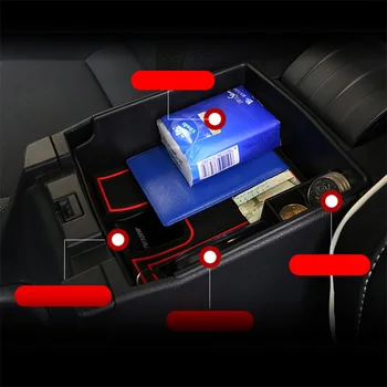 Masina de decor interior Consola cotiera recipient cutie de depozitare Refit accesorii de stil Pentru Toyota Corolla E210 12 2019-2021