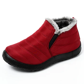 2020 Oameni Noi Cizme De Moda Cizme De Iarna Pentru Barbati De Iarna De Blana Cizme De Zapada De Pluș Mans Încălțăminte Rezistent La Apa Calda Pantofi Pentru Bărbați Plus Dimensiune