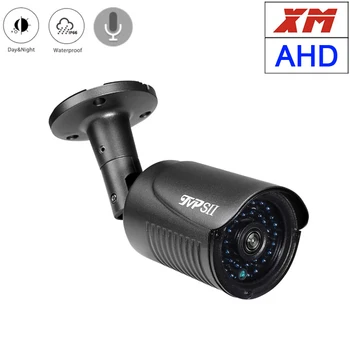 4K 8mp,5mp,2mp 1080P 36pcs Led-uri Infraroșu de Detectare a Feței Gri rezistent la apa Audio IP66 de Supraveghere AHD CCTV aparat de Fotografiat
