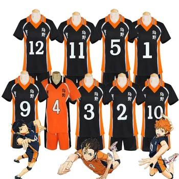 Haikyuu Cosplay Uniformă Sport Jeerseys Volei Hinata 9-Stiluri De Liceu Club Hinata Shyouyou