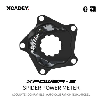 XCADEY XPOWER-S Rutier biciclete Biciclete MTB Spider Contor de Energie Pentru SRAM ROTOR RaceFce Manivela Foaia 104BCD 110BCD ANT+ Bluetooth