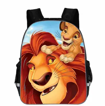 Disney Simba Imprimare Rucsac Copii Băieți Regele Leu Desene Animate Ghiozdane Copii Fete Copilul Preșcolar Grădinița Sac