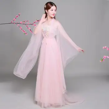 Tradițională Chineză Zână Rochie De Anul Nou Hanfu Femei Zână Rochie De Dans Popular Partid De Performanță Etapă Printesa Costume Vechi
