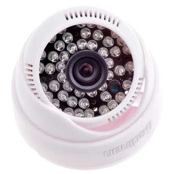 GADINAN Culoare HD CMOS 800TVL/1000TVL 3.6 mm Lentilă IR Cut 48pcs Viziune de Noapte IR Dome de Interior de Securitate CCTV aparat de Fotografiat