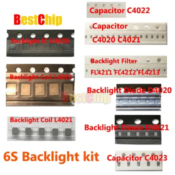 5sets/Lot LED backlight IC Kit U4020 + Bobina L4020 L4021 +Dioda D4020 D4021+Condensator C4023 C4022 +Filtru FL4211-13 pentru iphone 6s