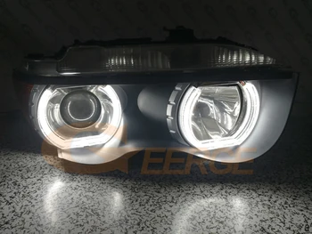 Pentru BMW E65 E66 PRE FACELIFT 745i 745Li 760i 760Li pre facelift Ultra luminos DTM Style led Angel Eyes inele de halogen Lumina de Zi