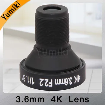 Yumiki 8MP Megapixeli Lentile HD M12 Muntele Bord 4k Lentila 3.6 mm 1/1.8