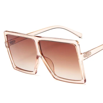 Plastic Supradimensionat ochelari de Soare pentru Femei Piața de Brand Designer de Mare Cadru ochelari de Soare Pentru Femei UV400 Ochelari de Soare oculos masculino