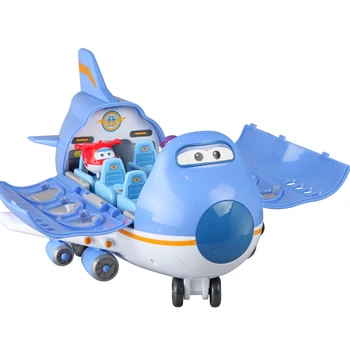 31cm AULDEY Super Aripi de Avioane de Lux Scena Serie Playset Cu 3 Păpuși Deformare figurina Jucarie de Ziua de nastere Cadouri Copii