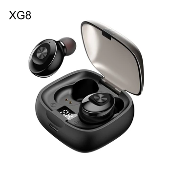 Tws 5.0 Cască Bluetooth Wireless Sport Cască Mini set cu Cască Stereo Sunet În Ureche rezistent la apa IPX5 Dopuri de urechi Cu Microfon Pentru iphone