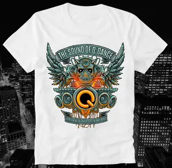 T-Shirt Defqon 1 Techno Hardstyle Q Dans Rave Xtc Ecstasy Qlimax Bass Evenimente Unisex Marimea S-3Xl