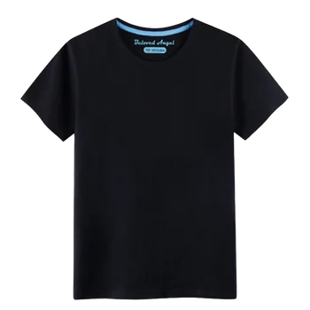 Copii Plain T Shirt Topuri pentru copii Băieți Fete pentru Copii Toddler Culoare Solidă Haine de Bumbac Roșu Albastru Copii Vara Teuri 3-15 Ani