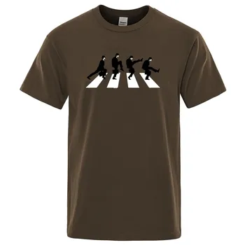 2020 Vara Bumbac Barbati Tricou Monty Python Ministerul Silly Walks Tricou Imprimat tricou Barbati Maneca Scurta Bluze Casual Tee