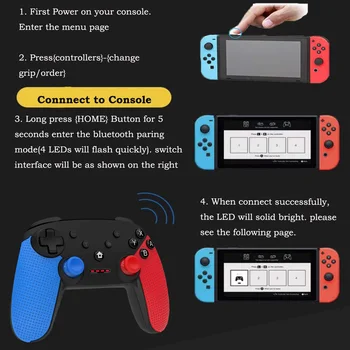Pentru Nintendo Comutator Pro Controller Wireless Controller de Gaming Gamepad-uri, Joystick-uri de la Distanță fără Fir Accesorii Jocuri ,Windows PC