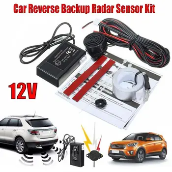 12V Auto Camion Electromagnetice Senzor de Parcare Marșarier Reverse Backup Kit Senzor Radar