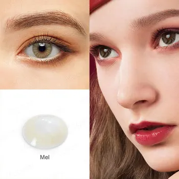 MAGISTER Ochi Contacte Culoare Naturala Contacte Anual Lentile de Contact Colorate Pentru Ochi de 2 buc Gri Blue Lentile de contact Colorate