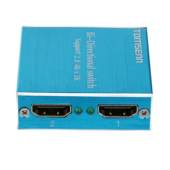 HDMI Switcher 4K Bi-Direcție 2.0 HDMI Switch 1x2/2x1 Adaptor 2 in 1 Convertor pentru PS4 Pro/4/3 TV Box HDMI Splitter