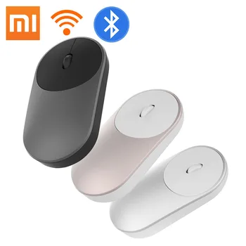 Original Xiaomi Mouse-ul Bluetooth 4.0 Wireless Portabil 1200 dpi Mouse Optic Mini 2.4 GHz Dual Modul de Conectare Pentru Xiaomi Mi Notebook