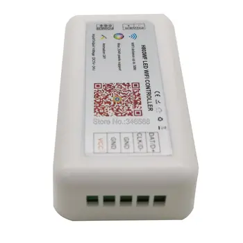 H803 WIFI Controler cu LED-uri Unitate Max 2048 Pixeli Suport ArtNet Control de la Distanță DC5-24V pentru WS2812 WS2811 DMX512 Pixel Benzi de Lumină