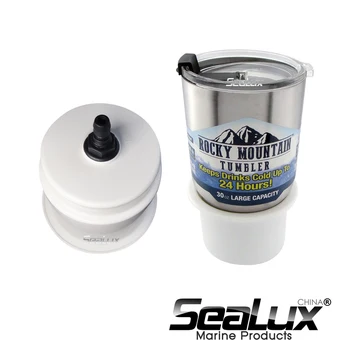 Sealux Stabilizat UV, 2 buc / set material Plastic Yeti Suport pentru Pahar suport pentru pahare cu scurgere pentru Marine Boat Yacht