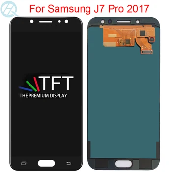 Noi TFT Display Pentru Samsung Galaxy J7 Pro 2017 J730F J730G J730M LCD Cu Rama Display Touch Screen Digitizer Asamblare