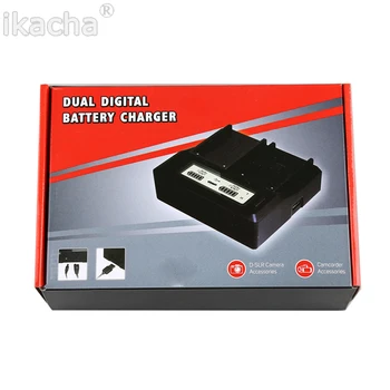 NP-F970 Dual Channel aparat de Fotografiat Digital Baterie Încărcător w/ Display LCD pentru Sony NP-F550/F750/F950/ NP-FM50/FM500H