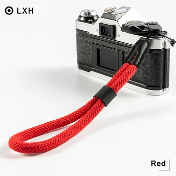 LXH Bumbac Poliester aparat de Fotografiat Digital Încheietura curea de Prindere de Mână pentru Fujifilm Canon Nikon Sony Polaroid Pentax Cameră Panasonic Curea