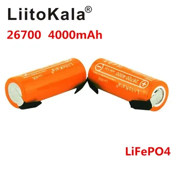 LiitoKala 3.2 V Lii-40E-N 26700 LiFePO4 acumulator 4000mah baterie litiu celule pentru 24V e-bike powe +DIY Nichel foi