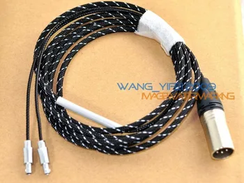 Uimitor de Mana Echilibrat Upgrade de Cablu Pentru Căști Sennheiser HD800 XLR 4 Pini CANNON PLUG 2,5 M