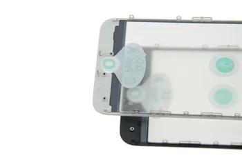 10BUC Nu Bubble Pentru iPhone 7 6s 6 plus 5 5s Ecran Frontal Lentila de Sticla+Rama+OCA Înlocuirea cu Cască Ochiuri+Lentilă aparat de Fotografiat Suport