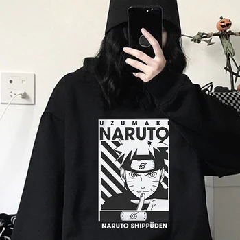 Moda Harajuku Japonia Naruto Naruto, Itachi Legenda Nu Moare Niciodată Print Hanorac Unisex Cu Gluga Hanorac Pulovere Topuri Plus Dimensiune